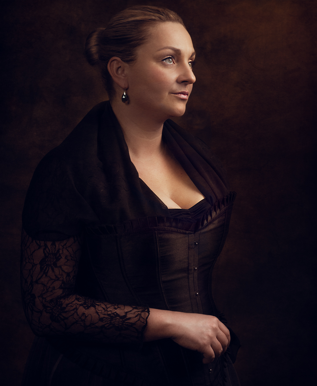 Strak klassiek portret